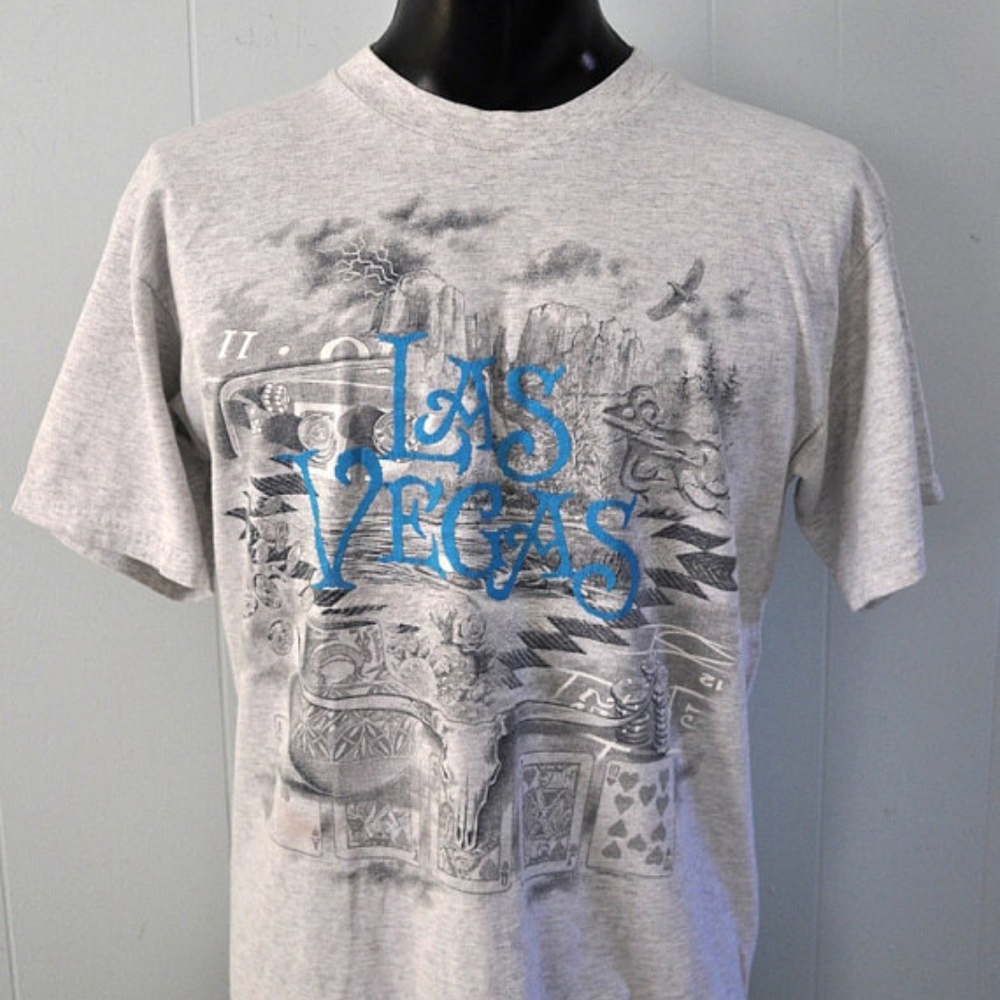 Las Vegas Tshirt Tee Tourist Vacation Gambling